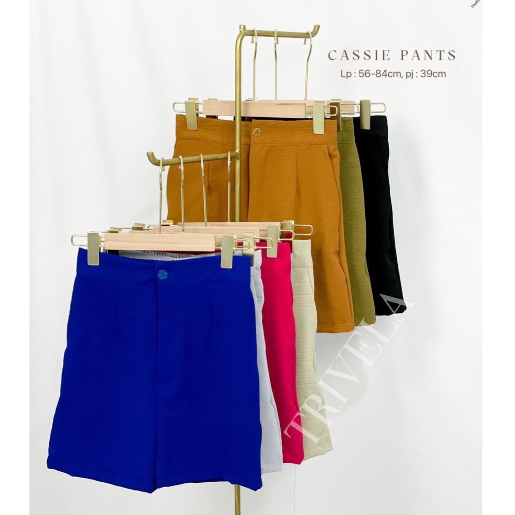 Celana Pendek Premium Cringkle Airflow / Cassie Crinkle Hotpants / SJJ