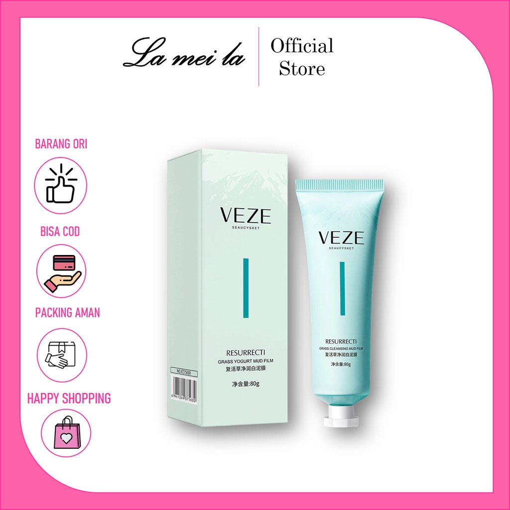 LM-FZ75630 Veze Grass Yogurt Mud Facial Mask 80gr