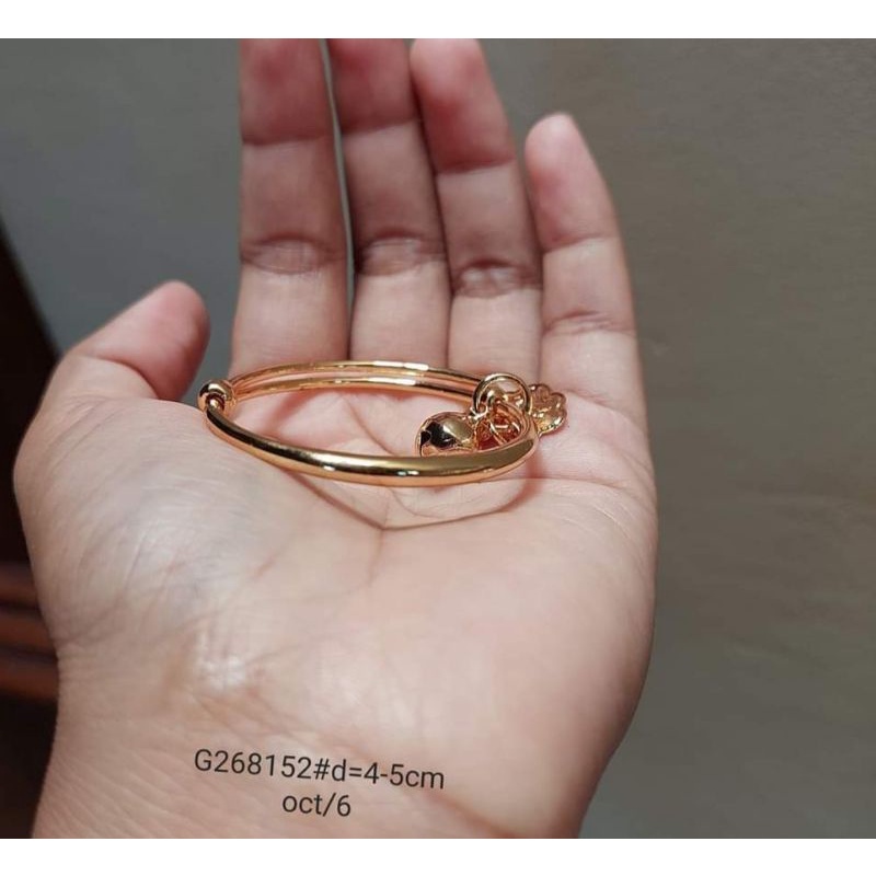 Gelang kolong bayi/anak polos flexibel
