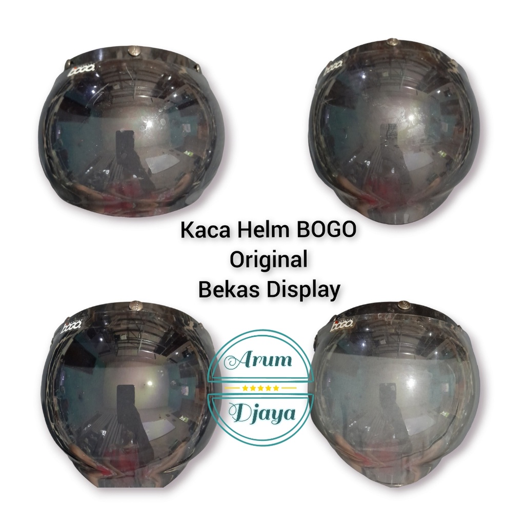 Kaca Helm Bogo Bekas Display Kaca Helm Bogo Original Murah Kaca Helm