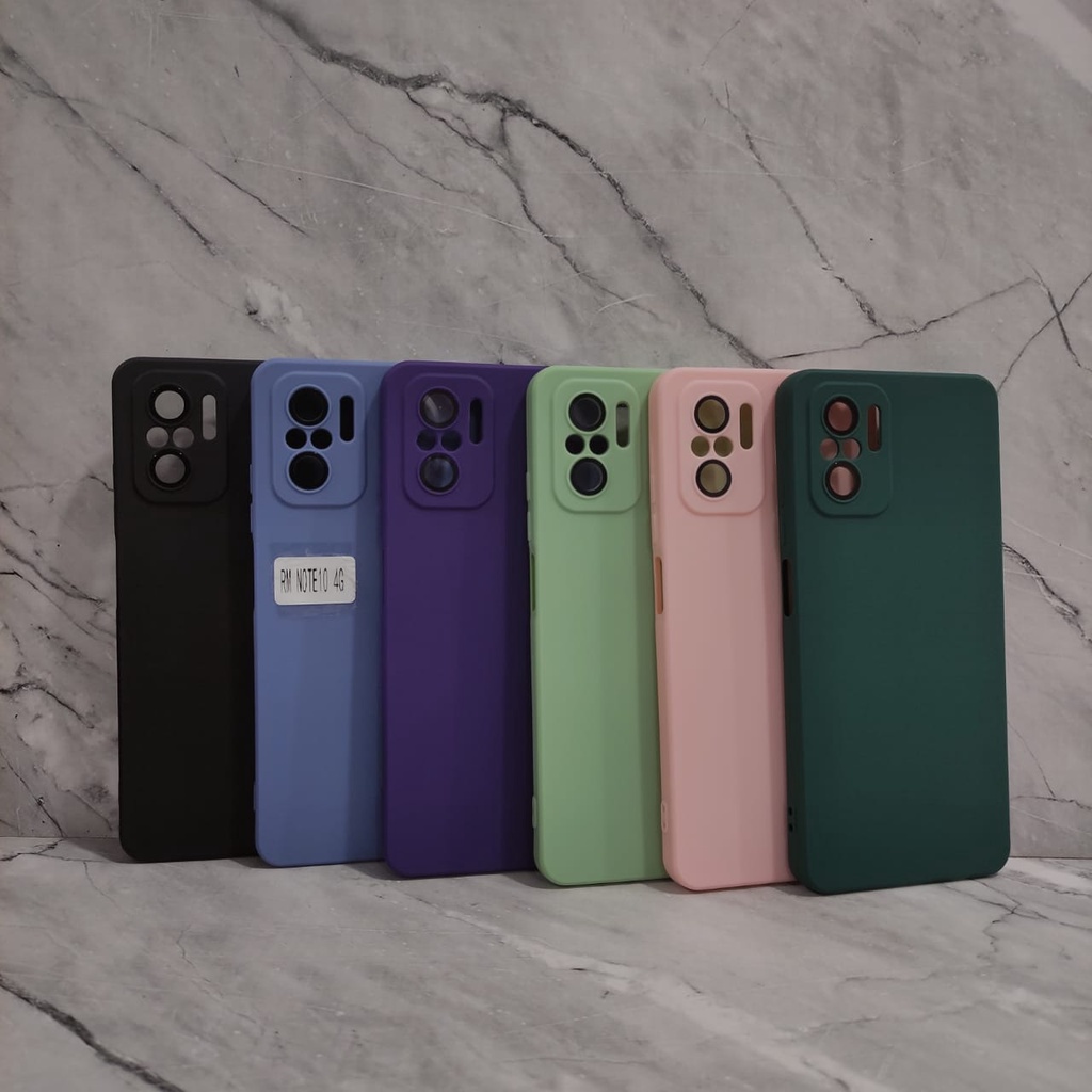 SOFTCASE MACAROON LENSPRO CANDY REDMI NOTE 11 REDMI NOTE 11 PRO REDMI NOTE 10 4G REDMI NOTE 10 5G REDMI NOTE 10 PRO WHITE_CELL