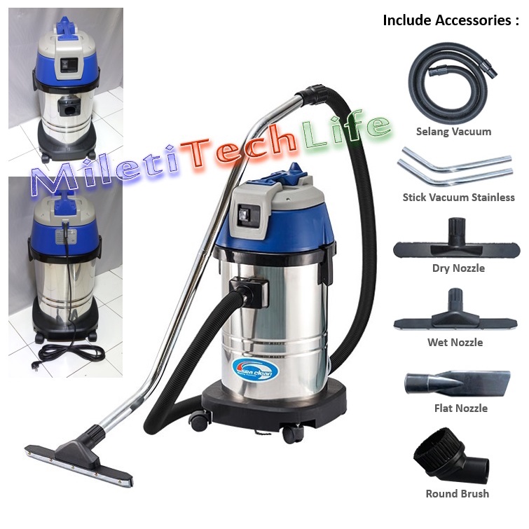 Vacuum Cleaner 30Liter SC-301N Industrial Vacuum Wet and Dry 30 Liter SC301N