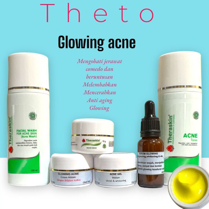 paket acne glow isi 6