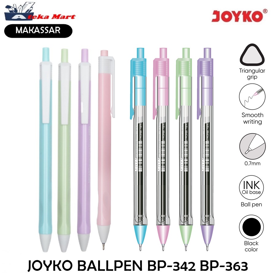 

[PCS] JOYKO BALLPEN BP-342 BP-363 VOKUS PASTEL