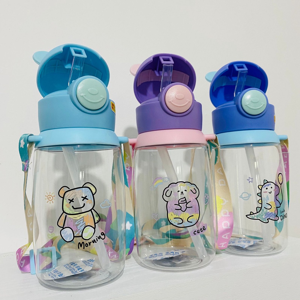 Botol Minum Anak Gemoy Lucu Model Beruang 600ML