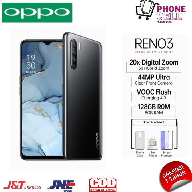 Super Big Ramadhan Sale Oppo Reno3 5G Hp Ram 8/128Gb 12/256Gb Original Handphone 100% Baru Sma