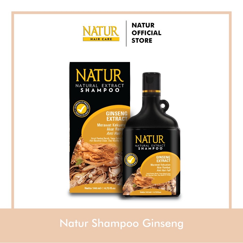 NATUR Hair Care Series - Shampoo, Conditioner, Hair Tonic