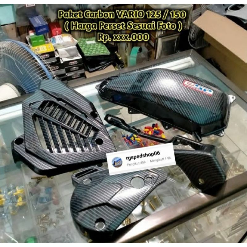 paket carbon vario150, vario carbon paket vario125