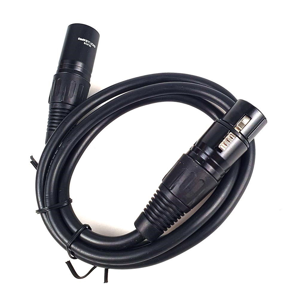 TaffSTUDIO Kabel XLR M/F OFC Microphone Karaoke Shielded - BOF30
