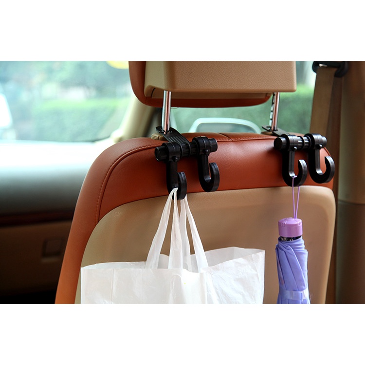 Cantolan Hanger Car Seat Hook Back Headrest Mount Storage Holder