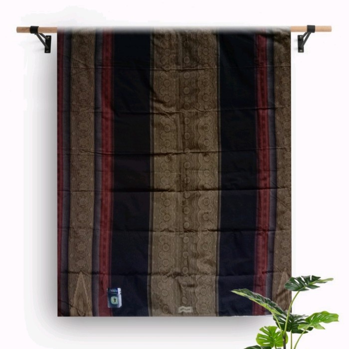 sarung gajah duduk serumpun NEW - Hitam (G4W1) Travel Gratis Ongkir Motif Sajadah Kepala COD Sajadah