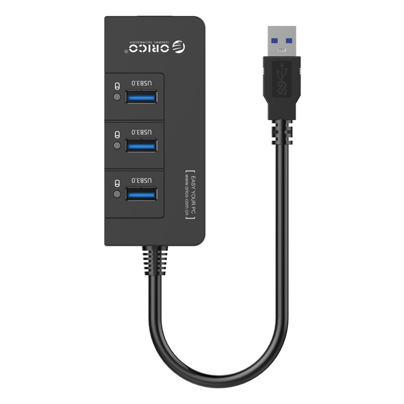 ORICO HUB 3 PORT USB 3.0 + 1 PORT RJ45 GIGABIT ETHERNET HR01-U3