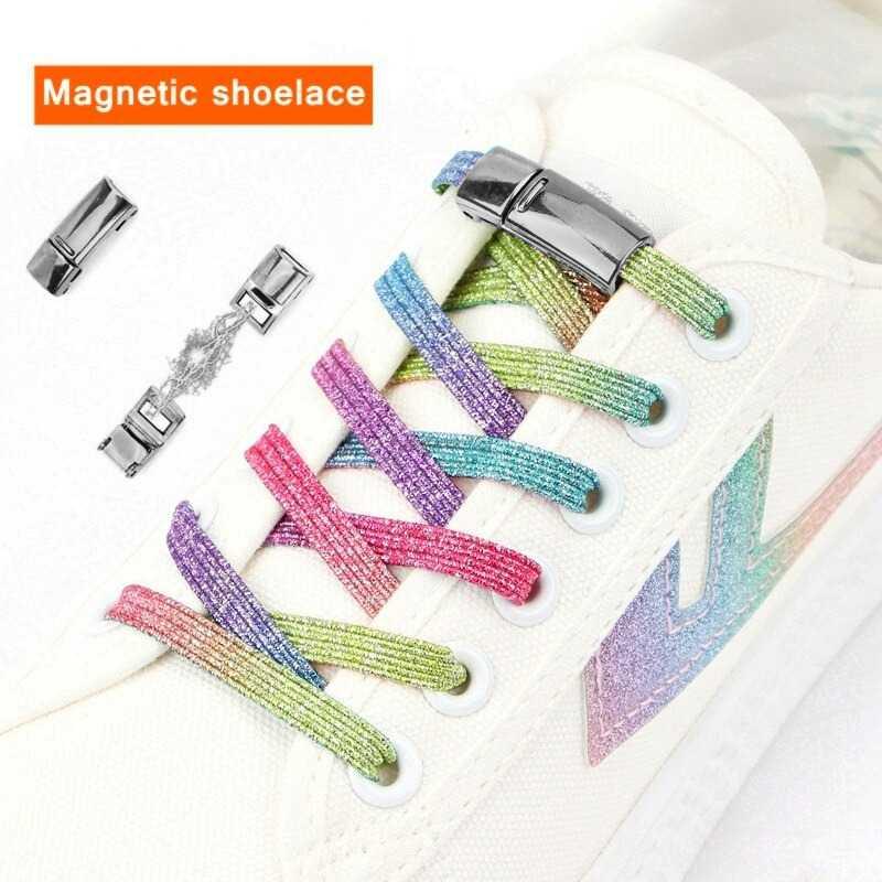 Tali Sepatu Magnetic Lazy Lace No Tie Shoelaces - T10