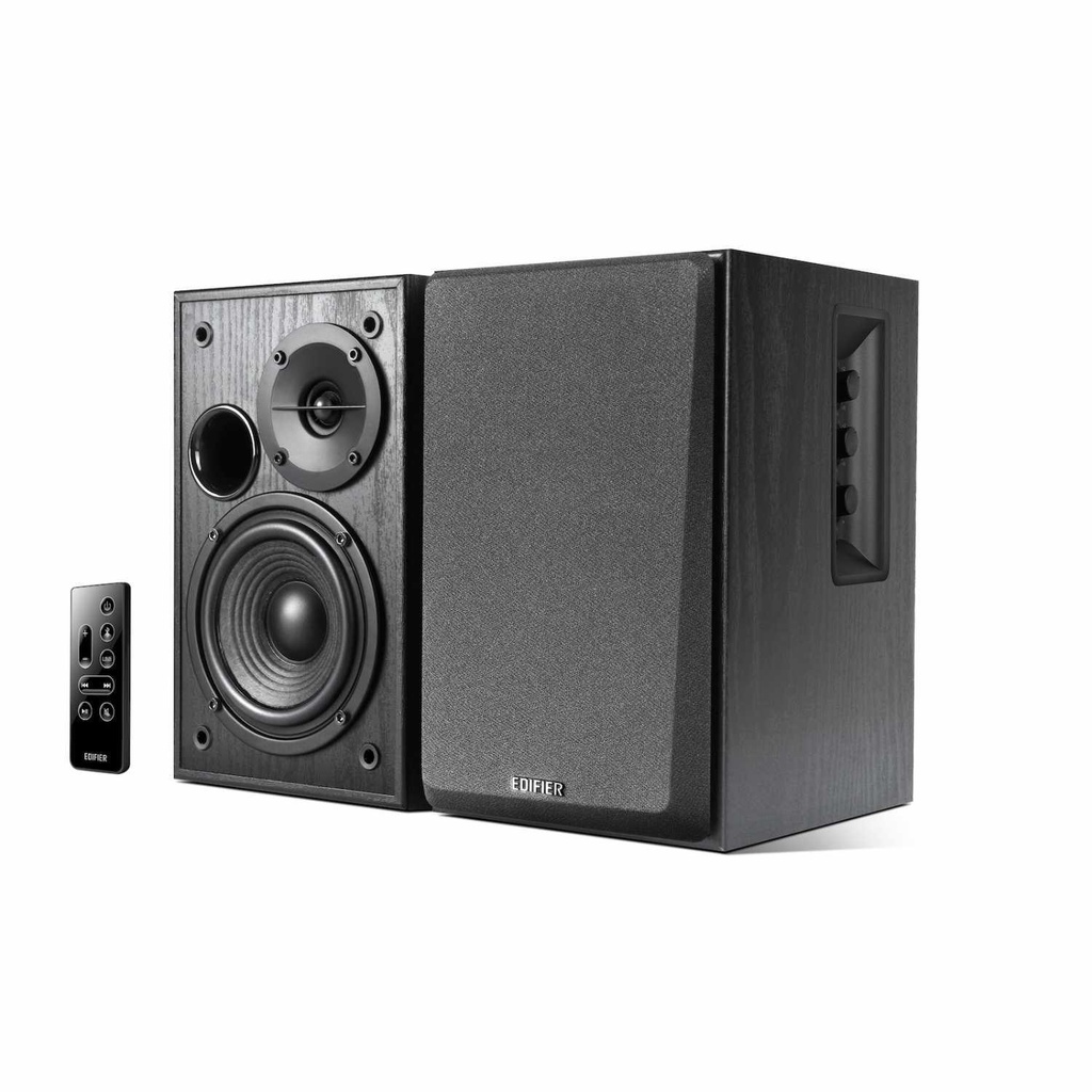 Edifier Speaker Aktif 2.0 Dual Microphone Bluetooth AUX RCA - R1580MB - Black