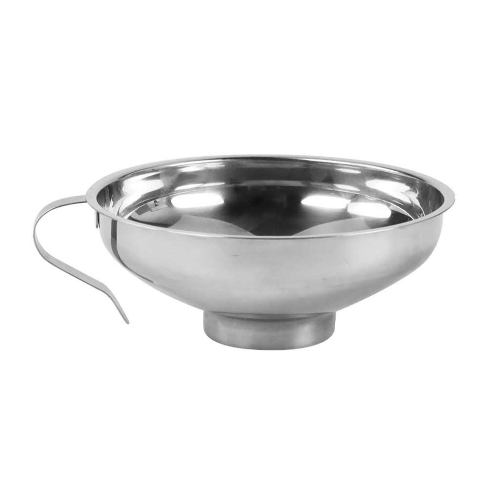 Corong Bumbu Makanan Wide Mouth Funnel - A15 - Silver