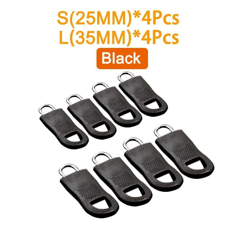 Pengait Ritsleting Serbaguna Multifunction Zipper Hook S &amp; L - CSL04 - Black