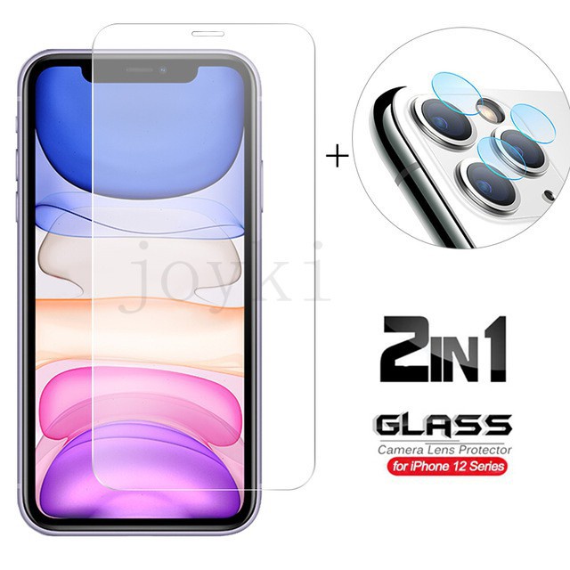 Pelindung Layar Bahan Tempered Glass Iphone 11 Iphone 11 Pro Iphone 11 Pro Max Paket 2 in 1