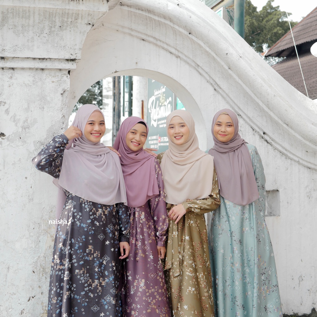 Namira Dress - Giter Store - Dress Flower Hari Raya Kekinian 2023 by Naisha