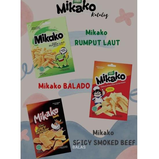 

Mall PROMO!! DISKON 15% MIKAKO SNACK VIRAL 20GR X 10 PCS