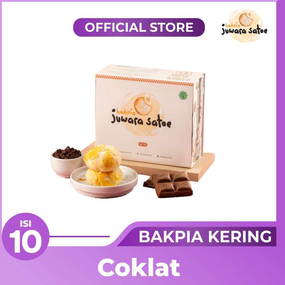 

Promo 3.3 BAKPIA COKLAT ISI 10 - BAKPIA JUWARA SATOE OLEH OLEH KHAS JOGJA