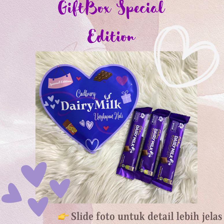 

Stok terbaru GIFTBOX SPECIAL LOVE EDITION // DAIRYMILK SILVERQUEEN // VALENTINE ULANGTAHUN WEDDING ANNIVERSARY