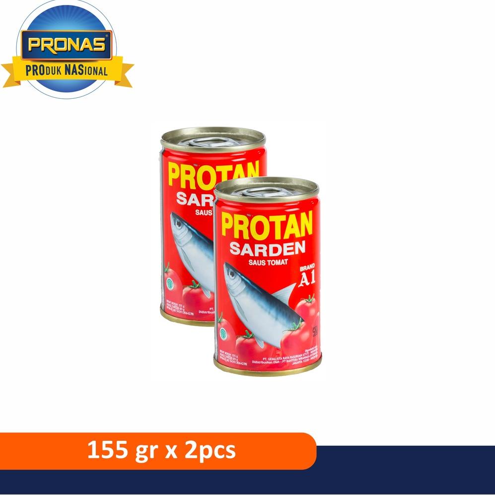 

3.3 MALL PROTAN Sarden dalam Saus Tomat 155 g Bundling 2 pcs