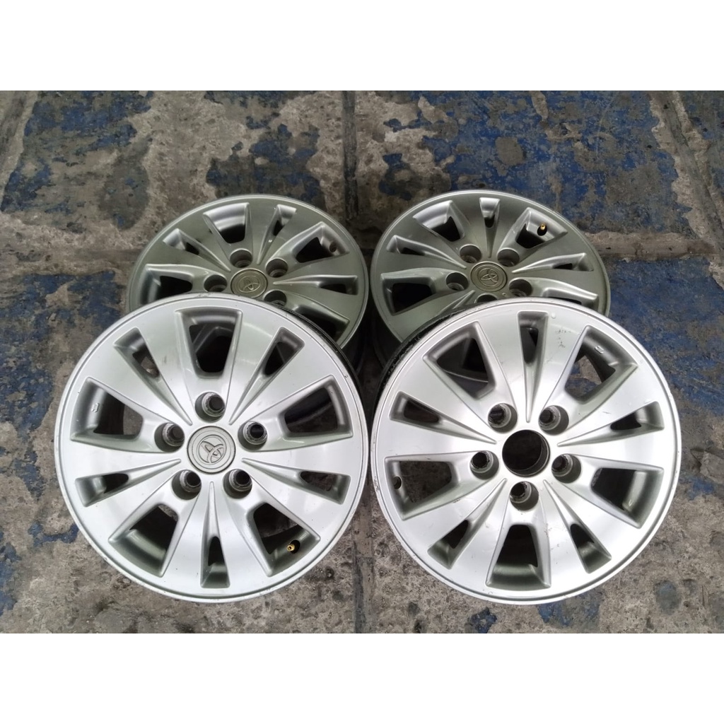 velg bekas copotan mobil innova ring 15 pcd 5x114 velg saja murah di cibubur