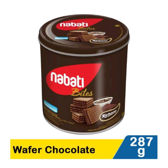 Nabati Richoco Wafer 287gr packing aman kardus dan buble