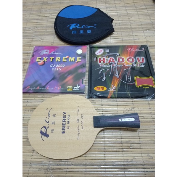 PAKET BET TENIS MEJA PALIO ENERGY 02 ORIGINAL