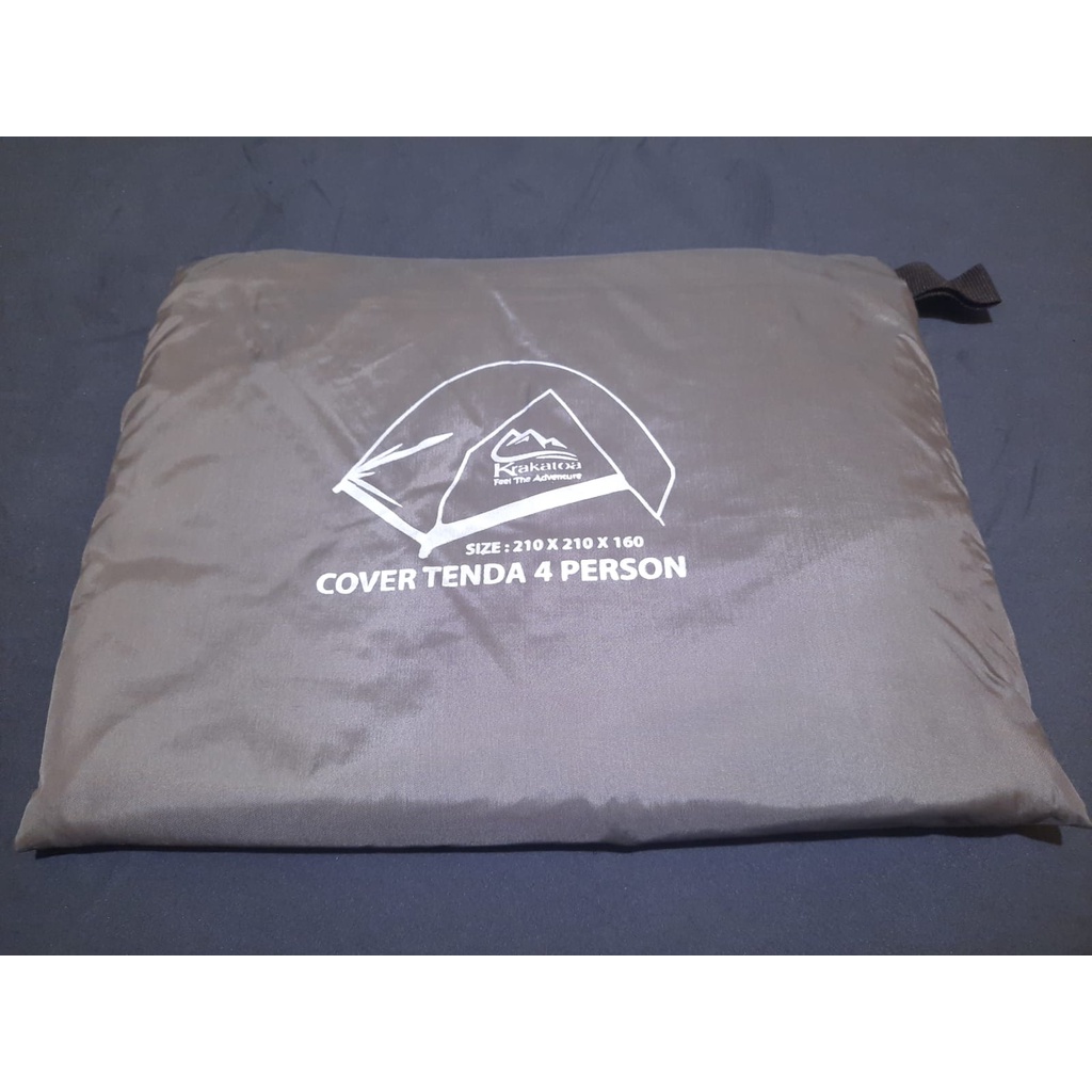 【COD】 Cover Waterproof Tenda Dome 3 / 4 / 5 / 6 / 7 Orang` Penutup Anti Air Tenda Camping` Pelindung Tutup Tenda 3P 4P 5P 6P 7P` Double Layer