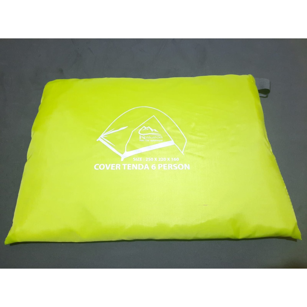 【COD】 Cover Waterproof Tenda Dome 3 / 4 / 5 / 6 / 7 Orang` Penutup Anti Air Tenda Camping` Pelindung Tutup Tenda 3P 4P 5P 6P 7P` Double Layer