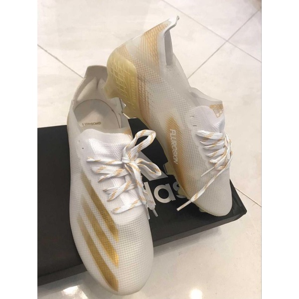 Adidas X Ghosted.1 White Metalic Gold