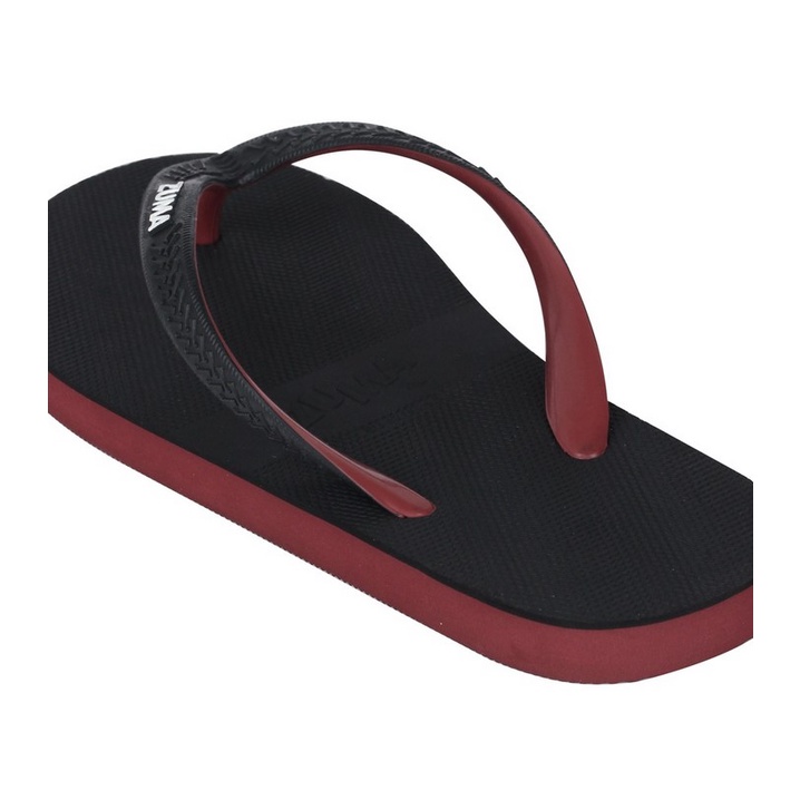 Sandal Zuma Black Series Maroon Original