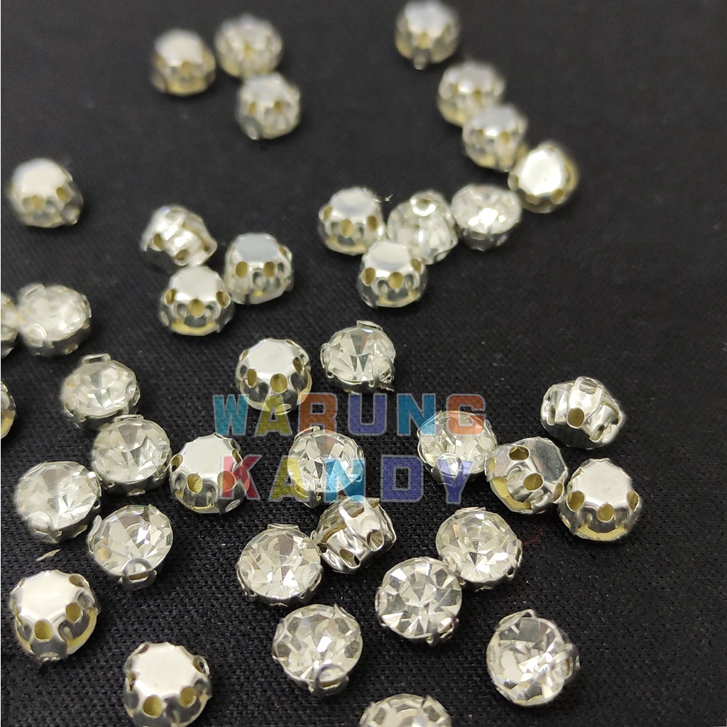 Diamon Jahit KW1 SS30 Putih Grade A -PAK 1440pc