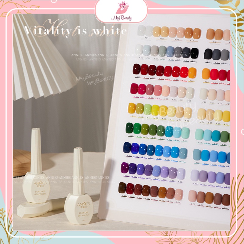 MSY PAPAN DISPLAY 68/48 COLOR NAIL ART DENGAN MAGNET DISPLAY/AESTHETIC PAJANGAN NAIL DISPLAY SALON