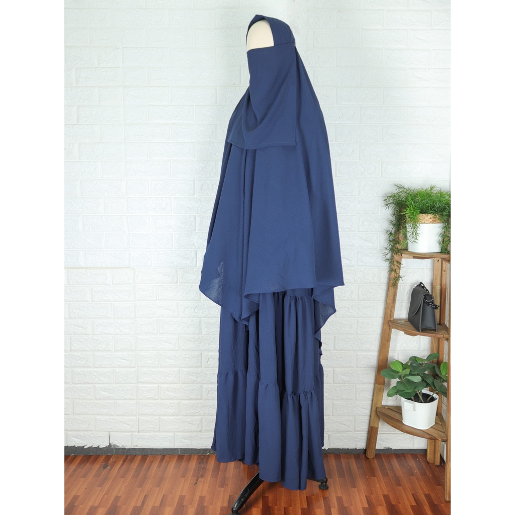 Koleksi Set Gamis Inaayah HUMAIRA Syari yang Anggun dan Elegan untuk Wanita Muslimah