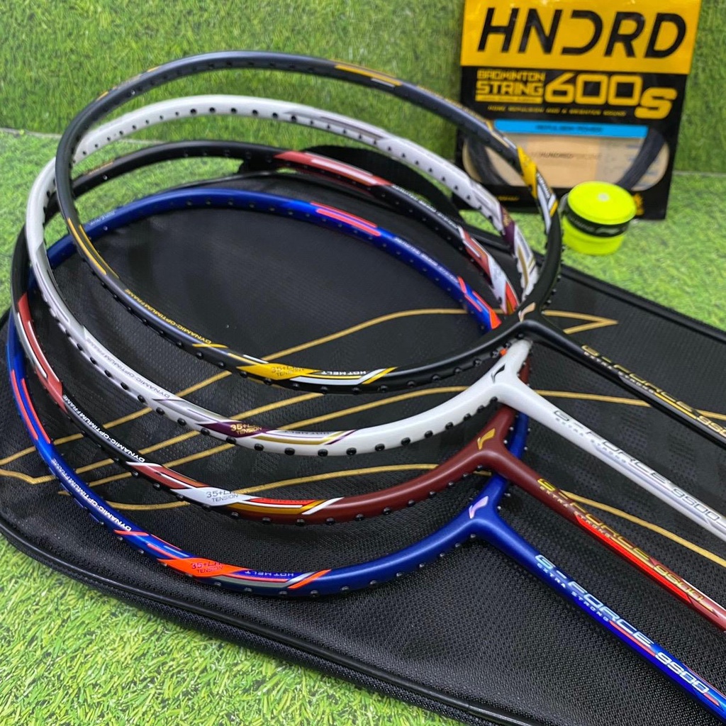 Raket Badminton LINING G FORCE XTRA extra strong 9500 35LBS ORIGINAL