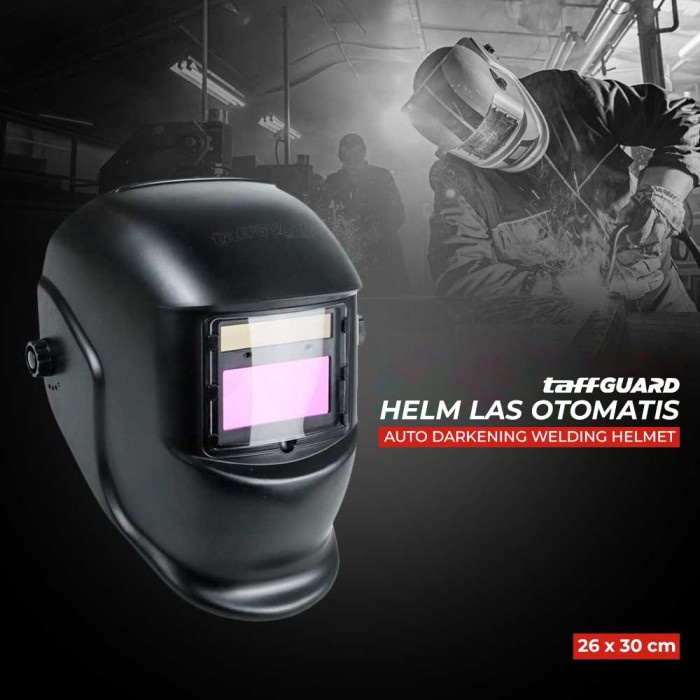 Helm Topeng Las Welding Helmet Auto Darkening Otomatis Gelap Motif