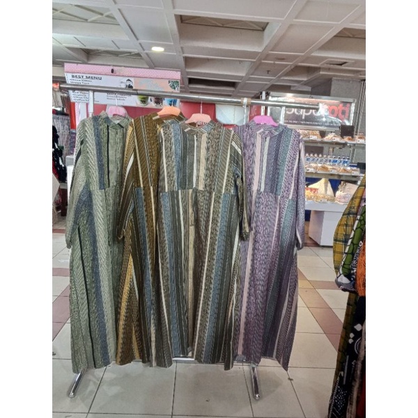 Gamis linen premium