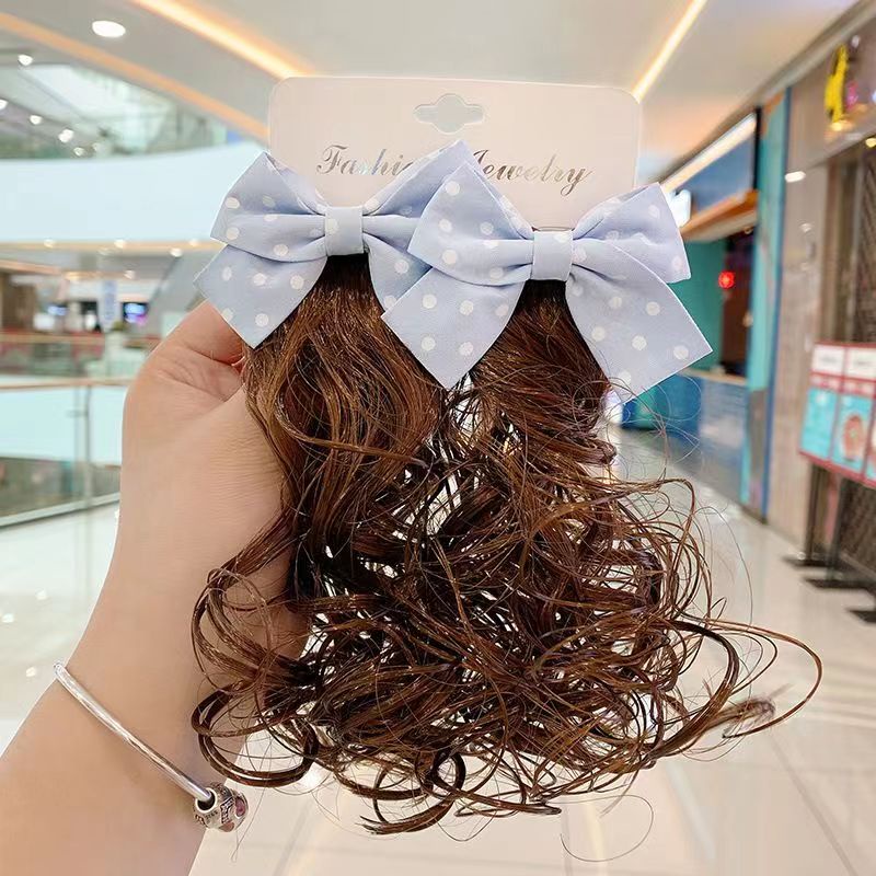 [ Finn ] 2pc/Set Jepitan Wig Anak Terbaru Gaya Korea Import