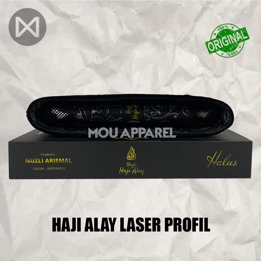 Songkok Premium HAJI ALAY LASER AC Tinggi 9 Peci Sholat Pria Dewasa Hitam Full Motif Batik NU Kopiah Shalat Anak Santri Laki Kopyah Solat Pesantren Nasional Beludru Ukuran Jumbo Kopeah Bordir Bulat Batok Bludru Putih Pendek Karakter 8 Nama Susun Original