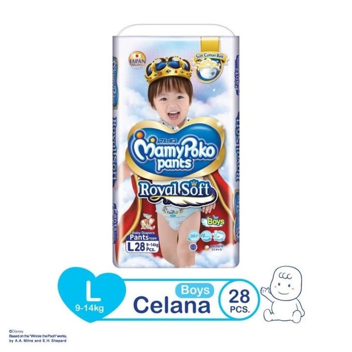 MAMYPOKO Pants Royal Soft L 28 Boys