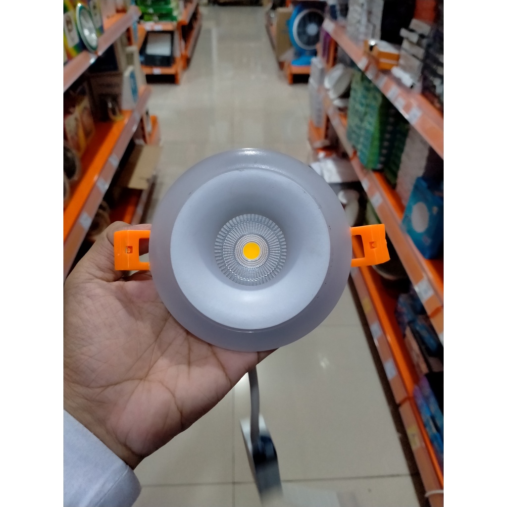 LAMPU DOWNLIGHT LED INBOW COB KAMISU 5+3 WATT 2 CAHAYA CK-0503