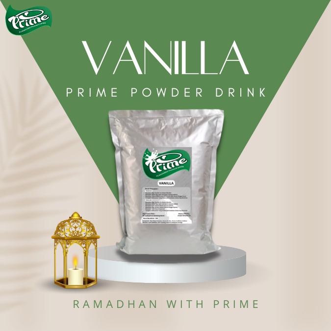 

Powder Prime / Bubuk Minuman Tanpa Gula 1 kg - VANILLA