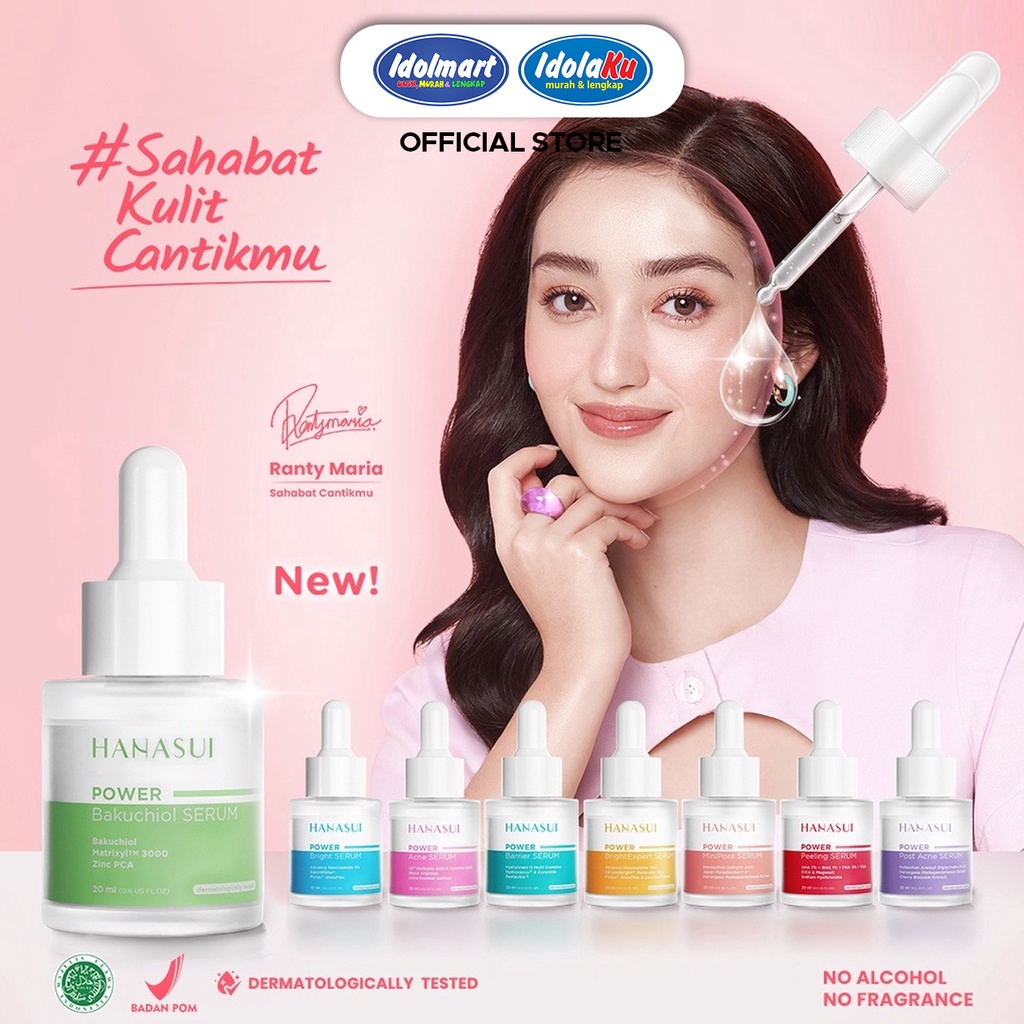 IDOLMART Hanasui Power Serum 20ml - Surabaya