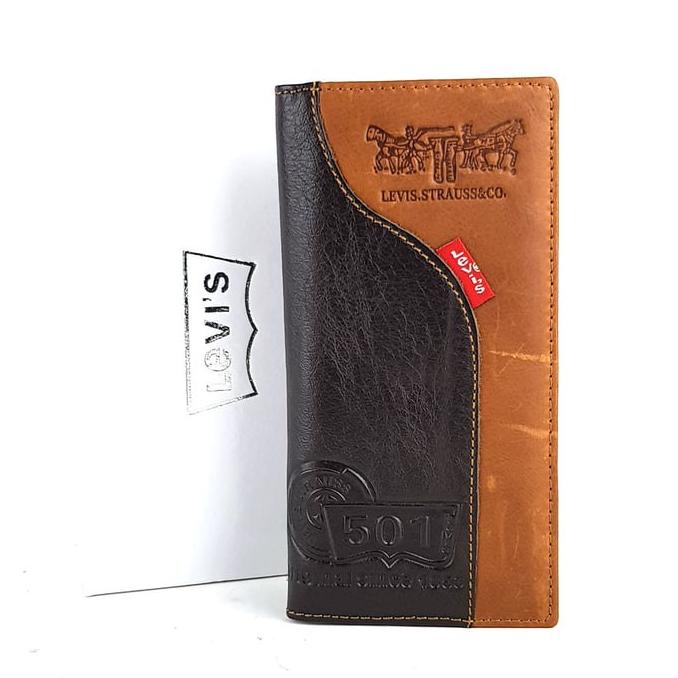 Dompet Panjang Kulit Asli Pria Murah - Levis Dpj Sjrr
