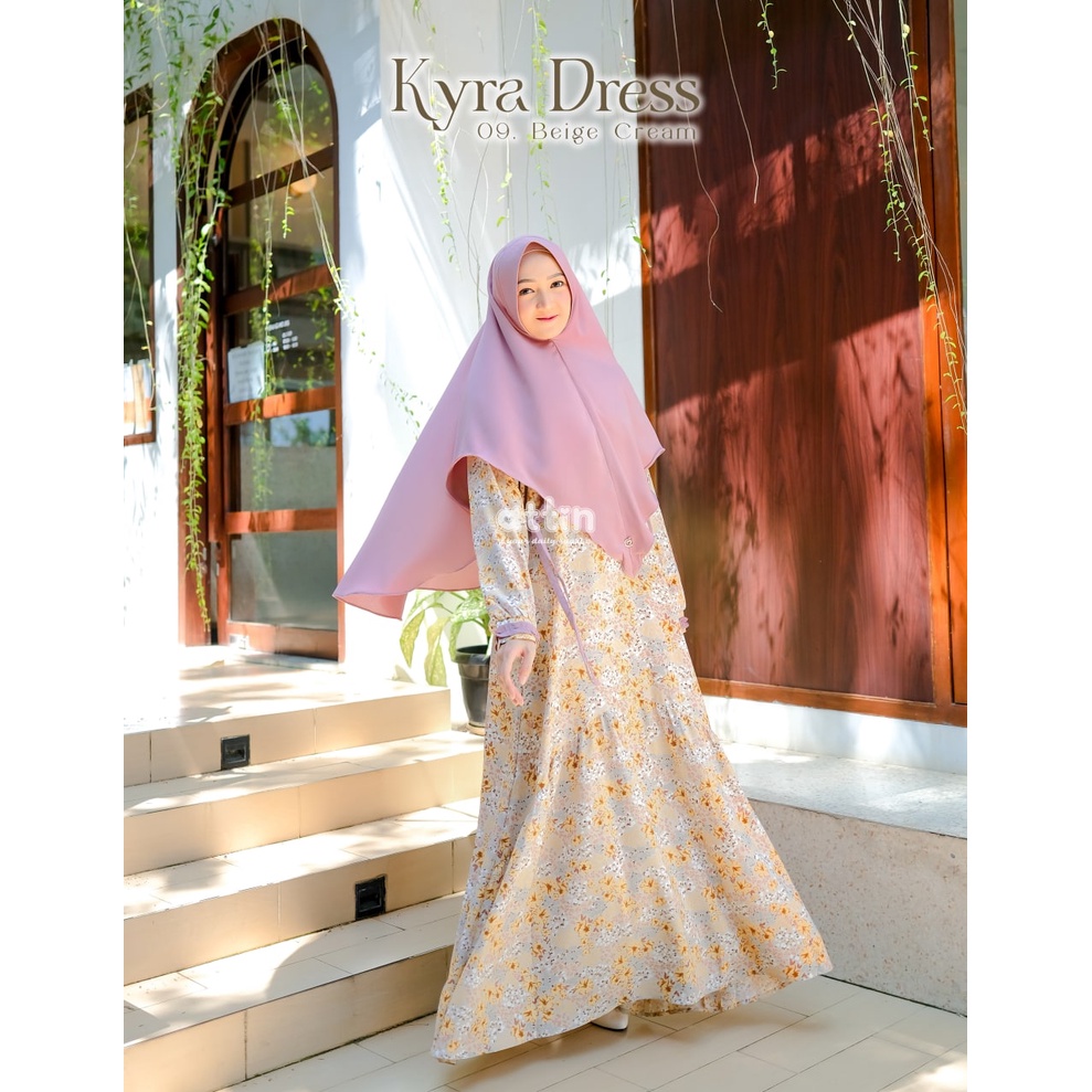 GAMIS DEWASA MOTIF BUNGA KYRA BY ATTIN