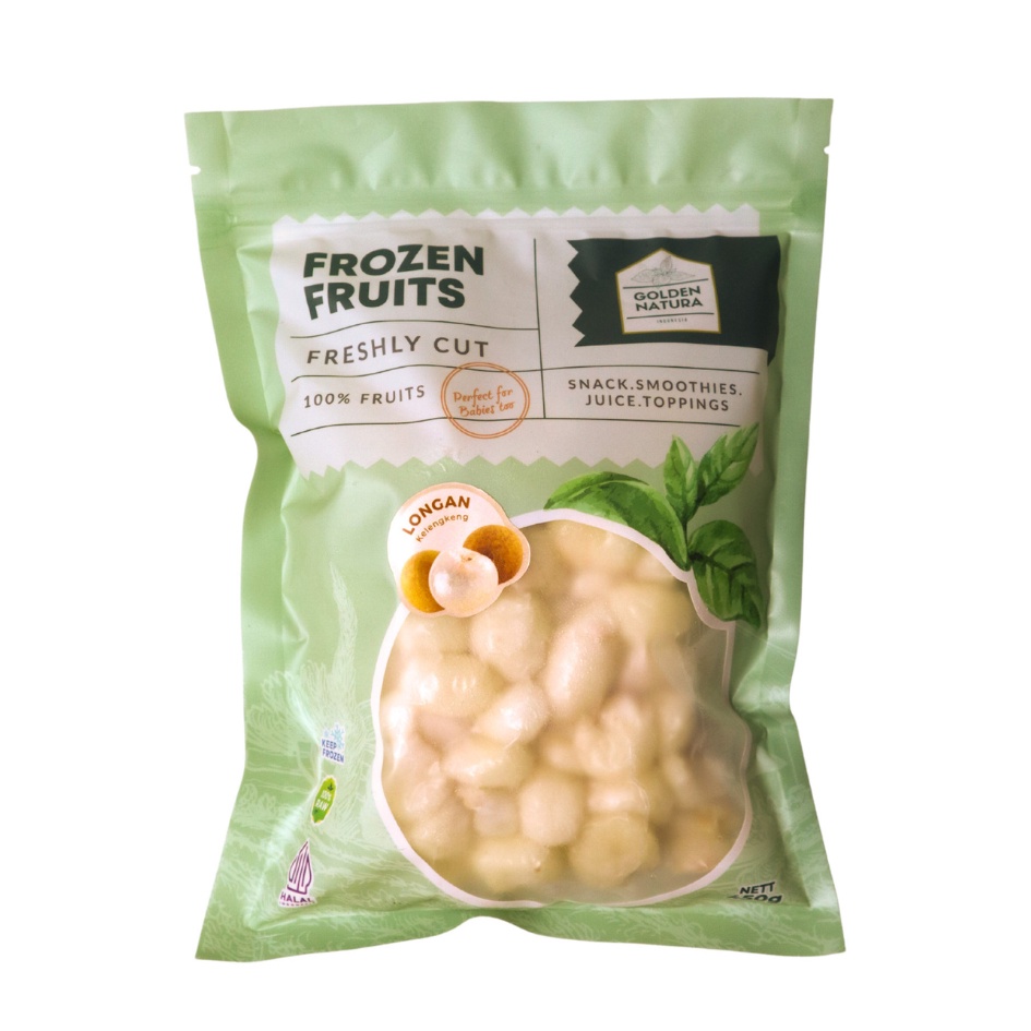 

Golden Natura Indonesia Longan Frozen Fruits I Buah Kelengkeng
