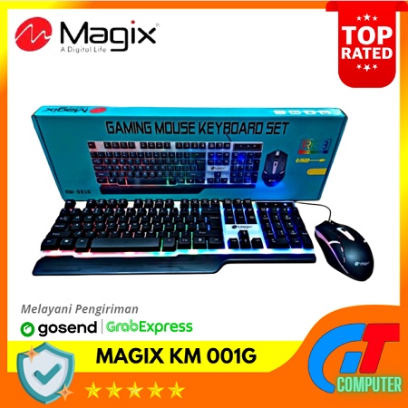 Keyboard Mouse Gaming Magix KM 001G