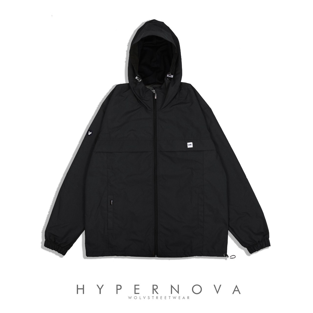 [SIAP KIRIM] WOLV Jaket Parasut Pria Outdoor Hypernova Waterproof / Anti Air Original WOLV - Jaket Windbreaker - Jaket Motor - Jaket Gunung